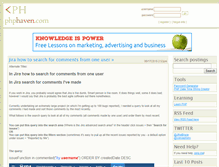 Tablet Screenshot of phphaven.com